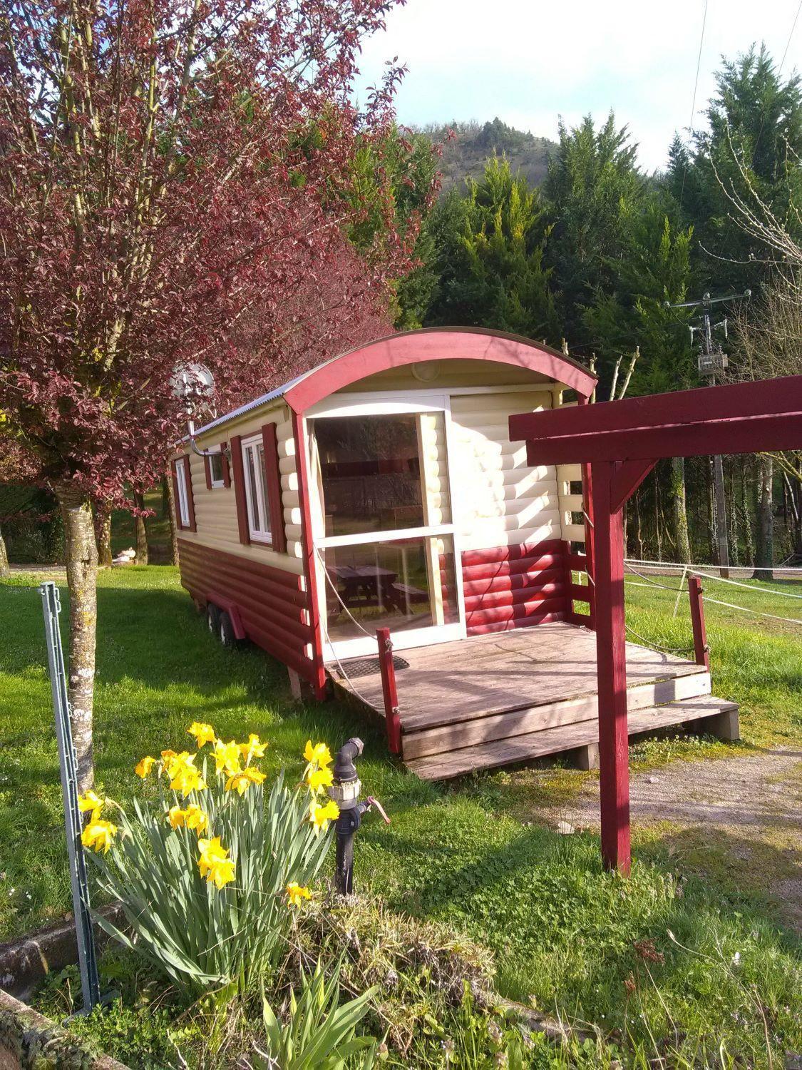 La Fregiere Chalets Clairvaux-d'Aveyron Exterior foto
