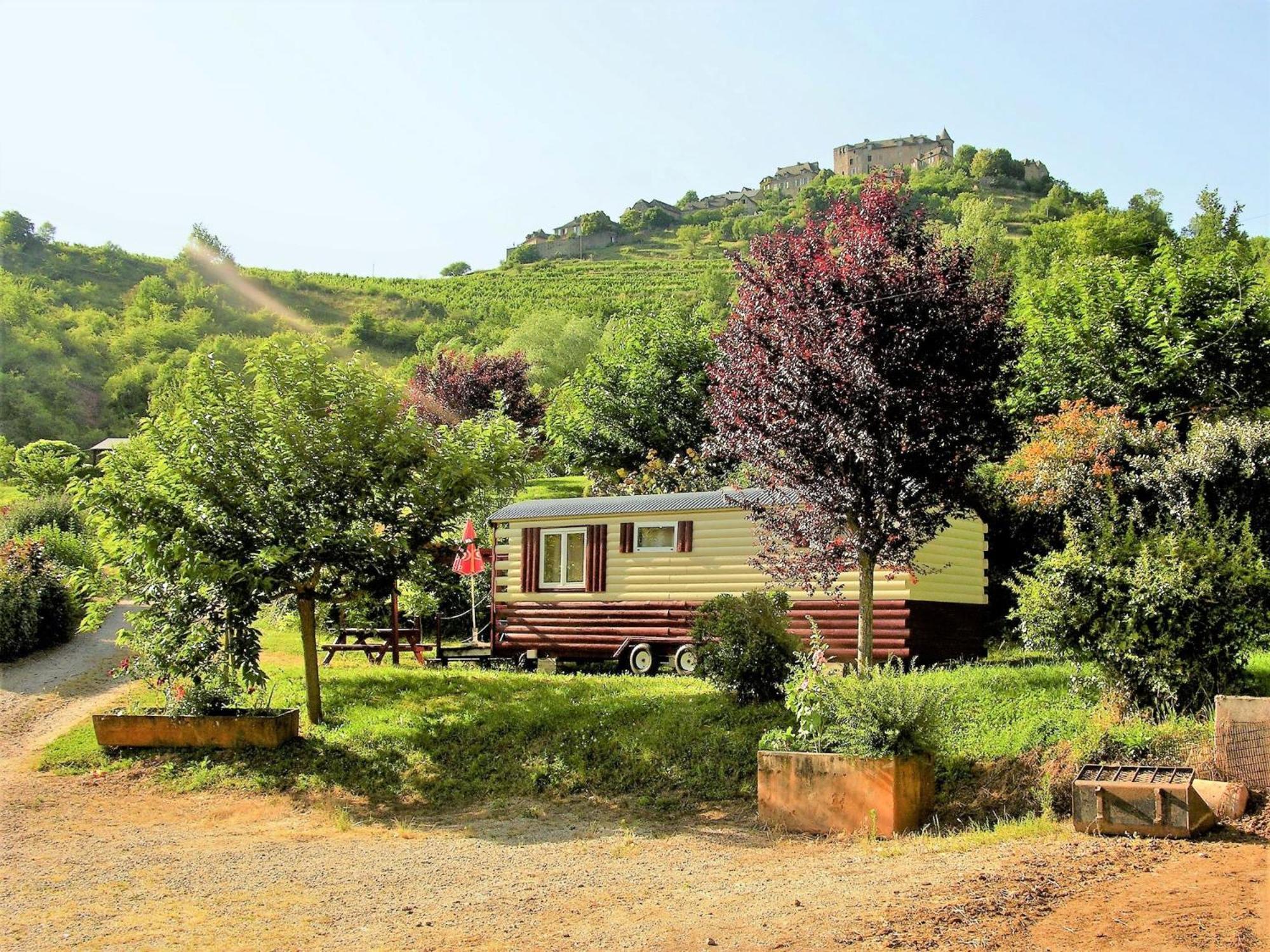 La Fregiere Chalets Clairvaux-d'Aveyron Exterior foto